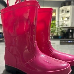 Falls Creek Girls Rubber Rain Boots